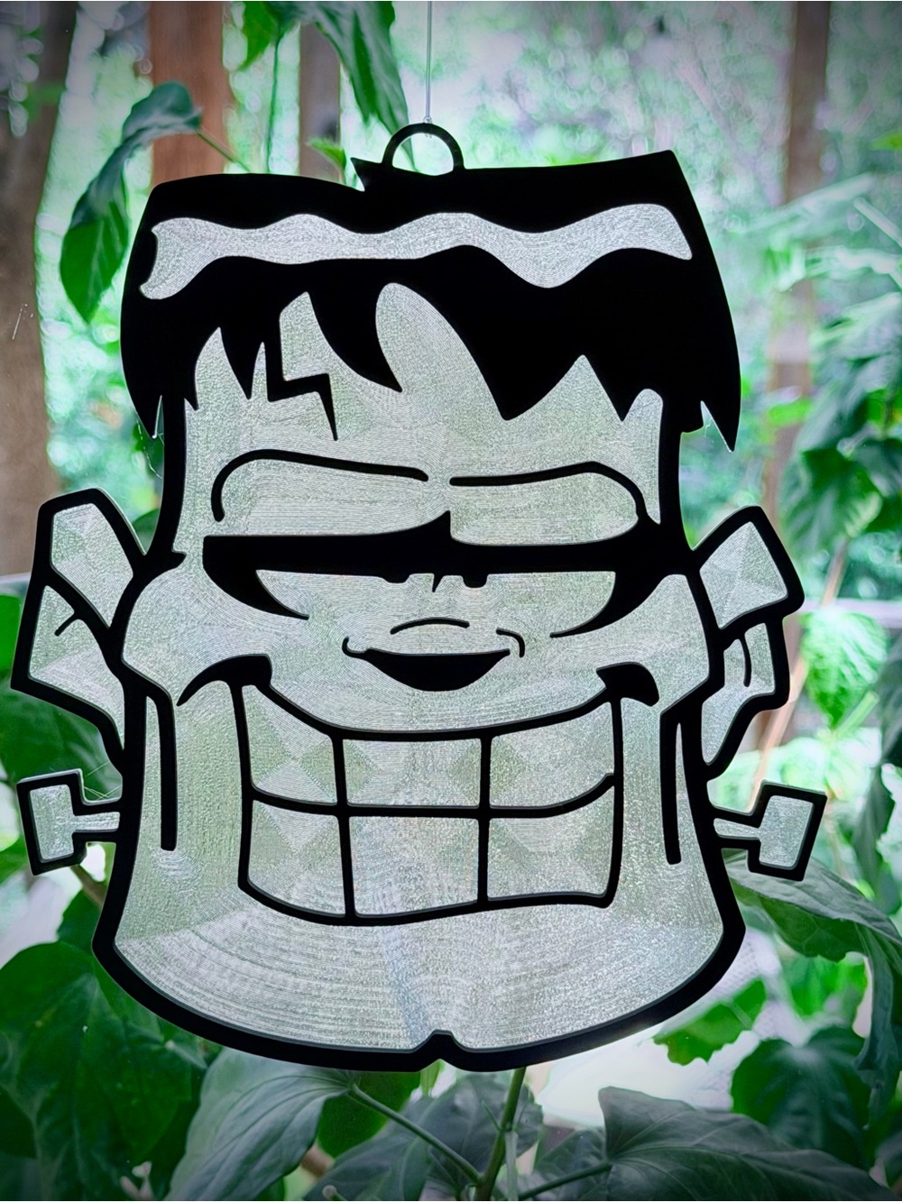 Frankenstein Suncatchers, Color Your Own Stained GlassWindow Home Decor